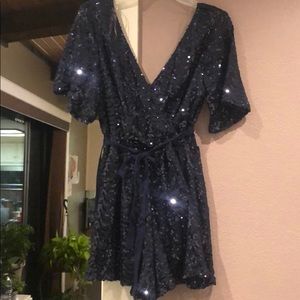 Sequin Romper